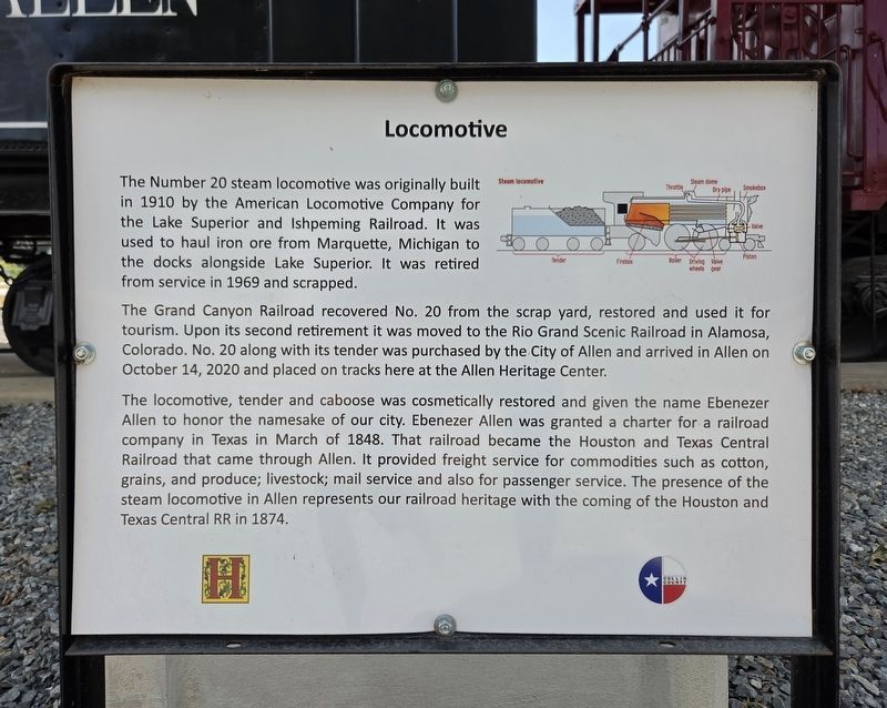 Locomotive Marker. Click for full size. Locomotive Marker image. Click for full size.