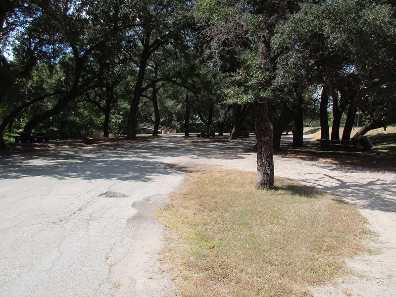 Fort Mason-Camp Cooper Military Road Marker. Click for full size. Fort Mason-Camp Cooper Military Road Marker image. Click for full size.