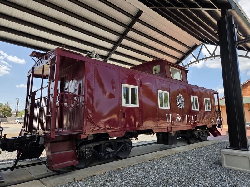 Allen Depot Caboose. Click for full size. Allen Depot Caboose image. Click for full size.