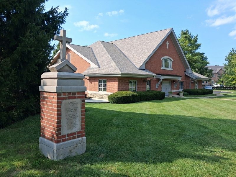 In Memory of St. Paul the Apostle Rectory Marker image. Click for full size.