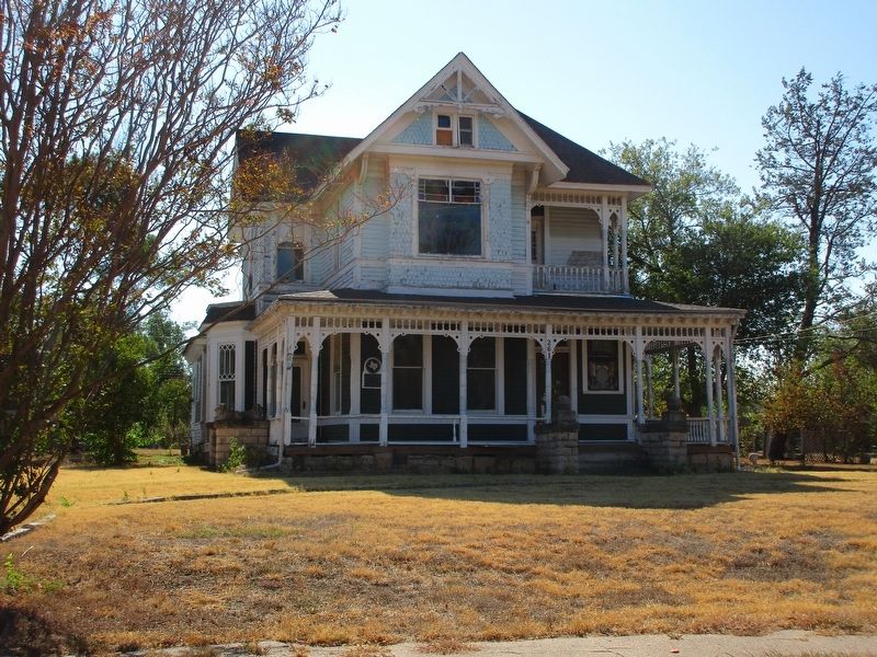 The Gallagher House and marker image. Click for full size.
