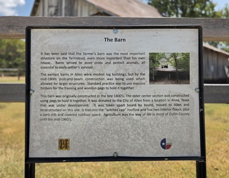 The Barn Marker. Click for full size. The Barn Marker image. Click for full size.