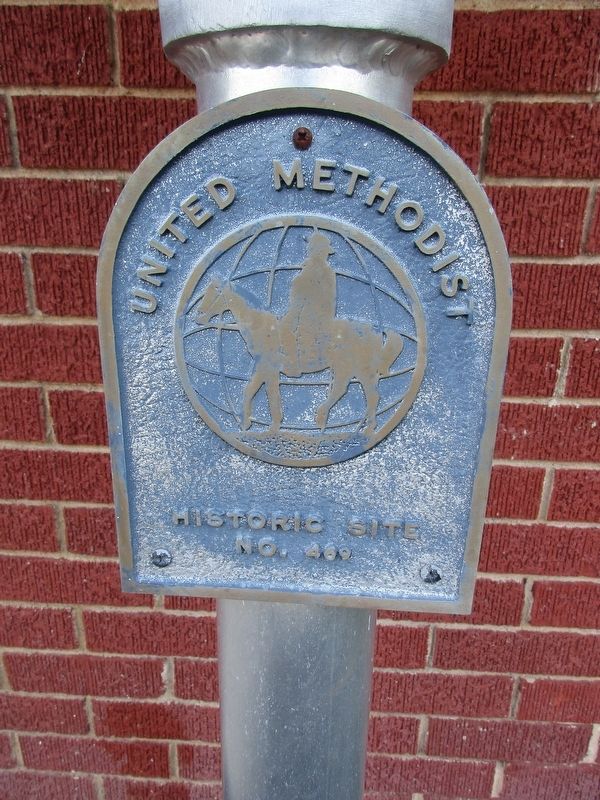 United Methodist Historic Site plaque. Click for full size. United Methodist Historic Site plaque image. Click for full size.