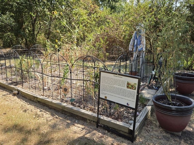 Kitchen Garden and Marker. Click for full size. Kitchen Garden and Marker image. Click for full size.