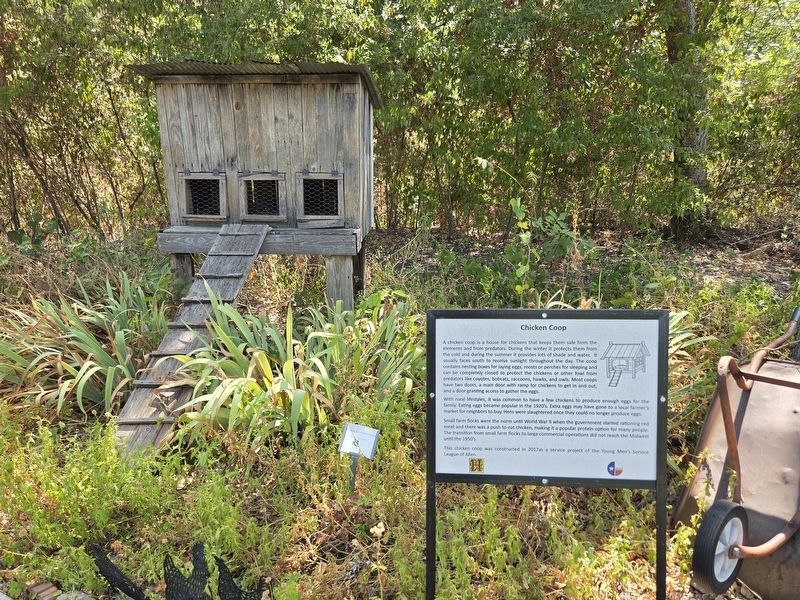 Chicken Coop Marker. Click for full size. Chicken Coop Marker image. Click for full size.