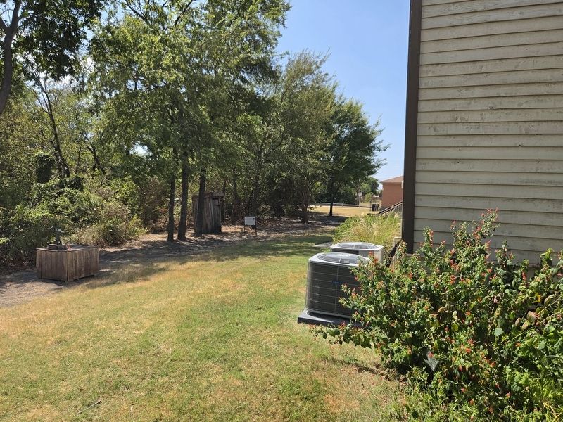 Outhouse and Marker. Click for full size. Outhouse and Marker image. Click for full size.