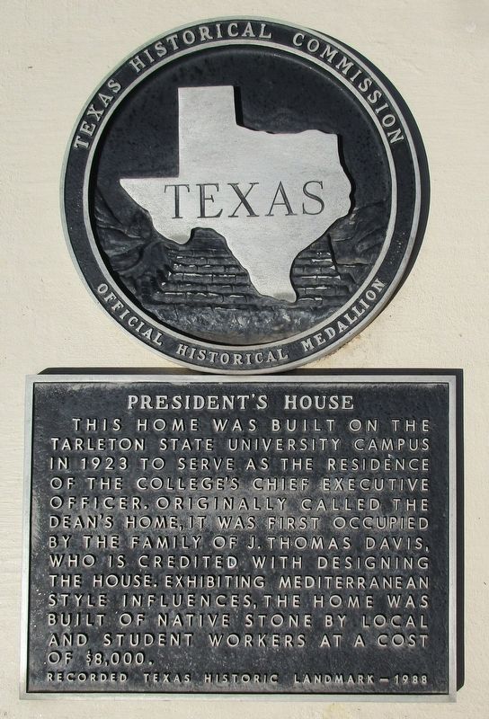 President's House Marker. Click for full size. President's House Marker image. Click for full size.