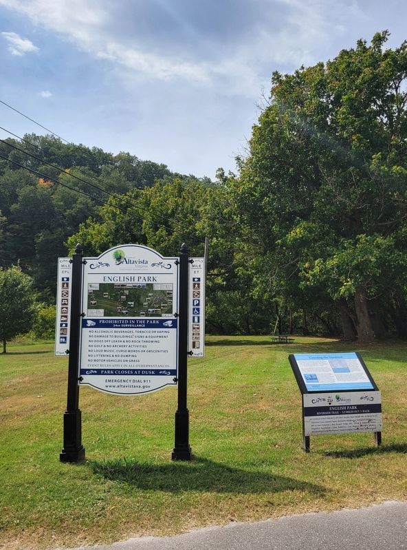 Crossing the Staunton Marker. Click for full size. Crossing the Staunton Marker image. Click for full size.