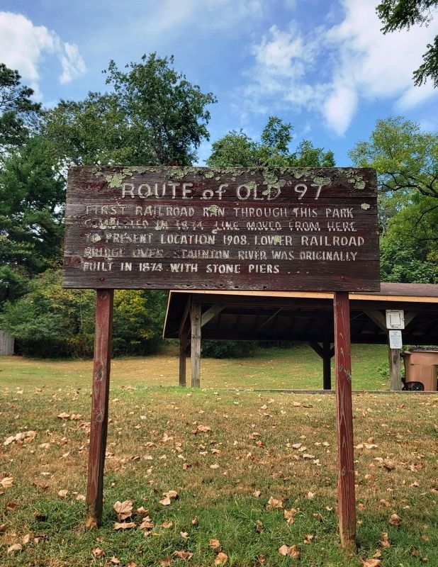 Route of Old "97" Marker image. Click for full size.