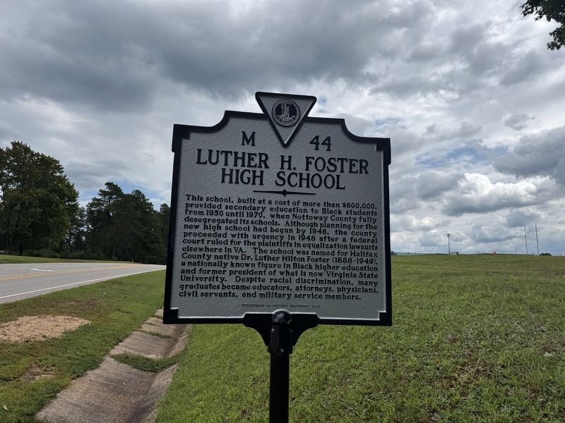 Luther H. Foster High School Marker. Click for full size. Luther H. Foster High School Marker image. Click for full size.