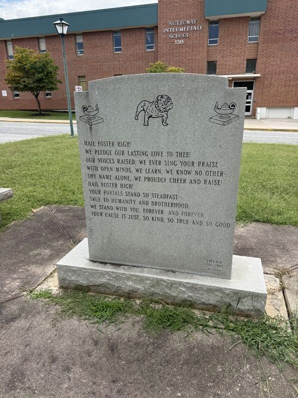 Luther H. Foster High School Marker. Click for full size. Luther H. Foster High School Marker image. Click for full size.