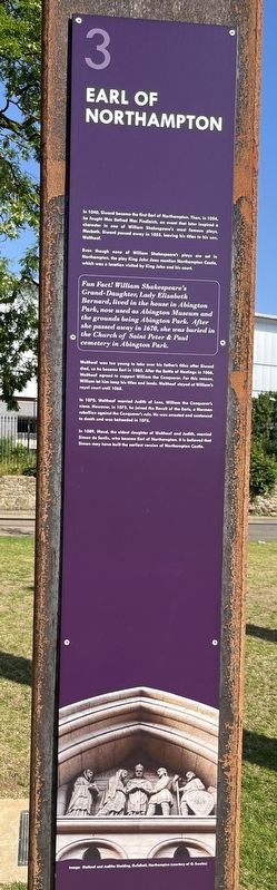 Earl of Northampton Marker. Click for full size. Earl of Northampton Marker image. Click for full size.