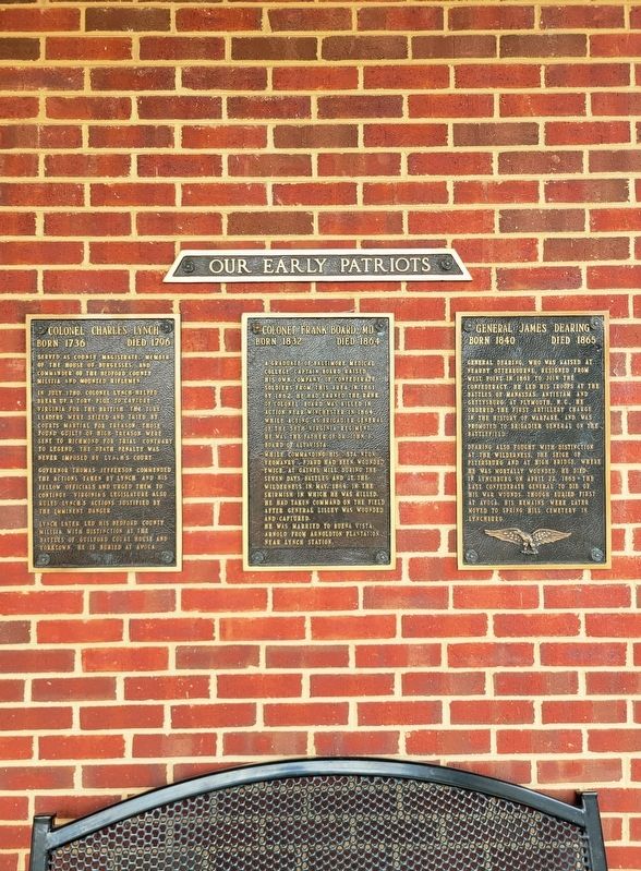 General James Dearing Marker. Click for full size. General James Dearing Marker image. Click for full size.