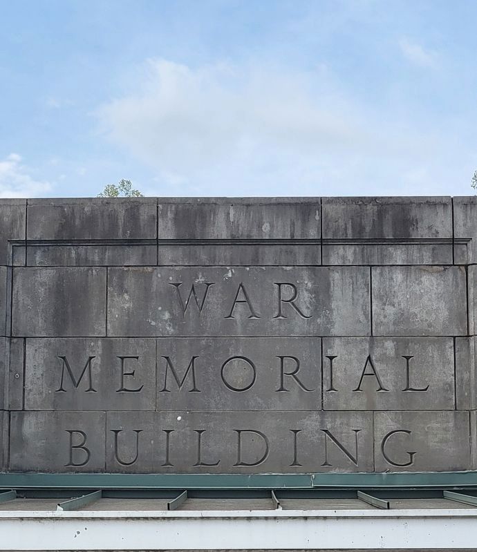 War Memorial Building. Click for full size. War Memorial Building image. Click for full size.