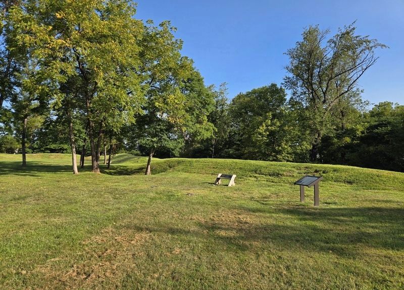 The Retreat Marker. Click for full size. The Retreat Marker image. Click for full size.