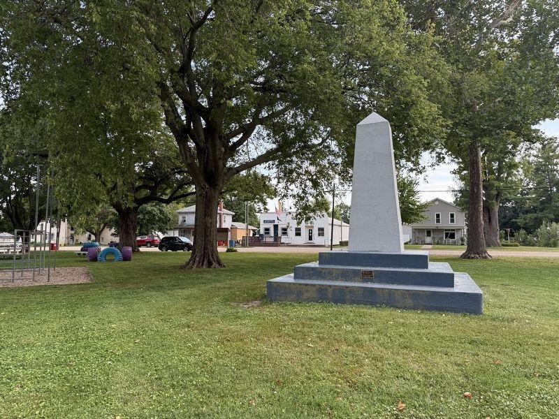 Civil War Memorial Backside. Click for full size. Civil War Memorial Backside image. Click for full size.