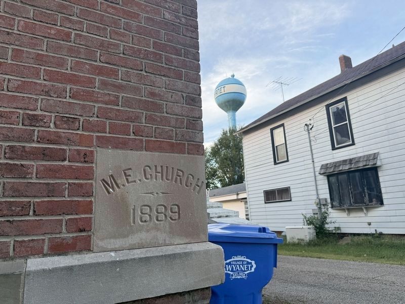 Original Church Cornerstone as Mentioned in the Marker. Click for full size. Original Church Cornerstone as Mentioned in the Marker image. Click for full size.