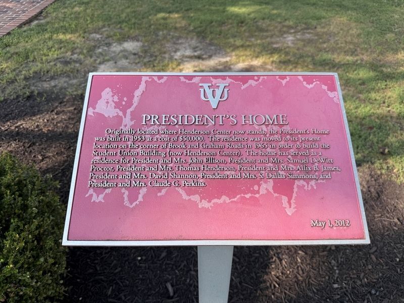 President's House Marker image. Click for full size.