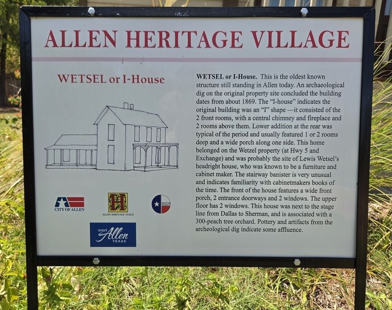 Westel or I-House Marker image. Click for full size.