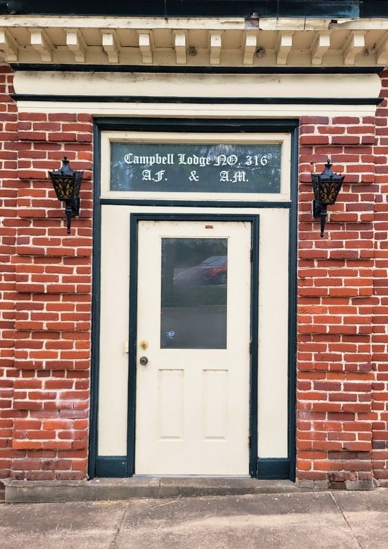 Campbell Lodge 316 Building. Click for full size. Campbell Lodge 316 Building image. Click for full size.