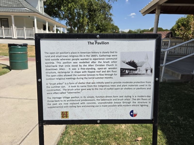 The Pavilion Marker. Click for full size. The Pavilion Marker image. Click for full size.