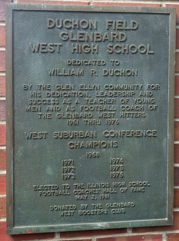 Duchon Field Marker. Click for full size. Duchon Field Marker image. Click for full size.