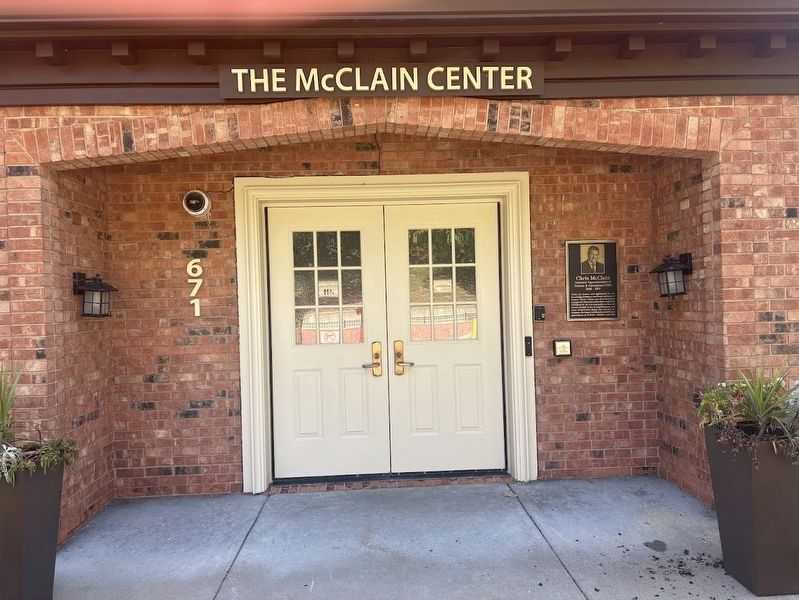 Chris McClain Marker. Click for full size. Chris McClain Marker image. Click for full size.