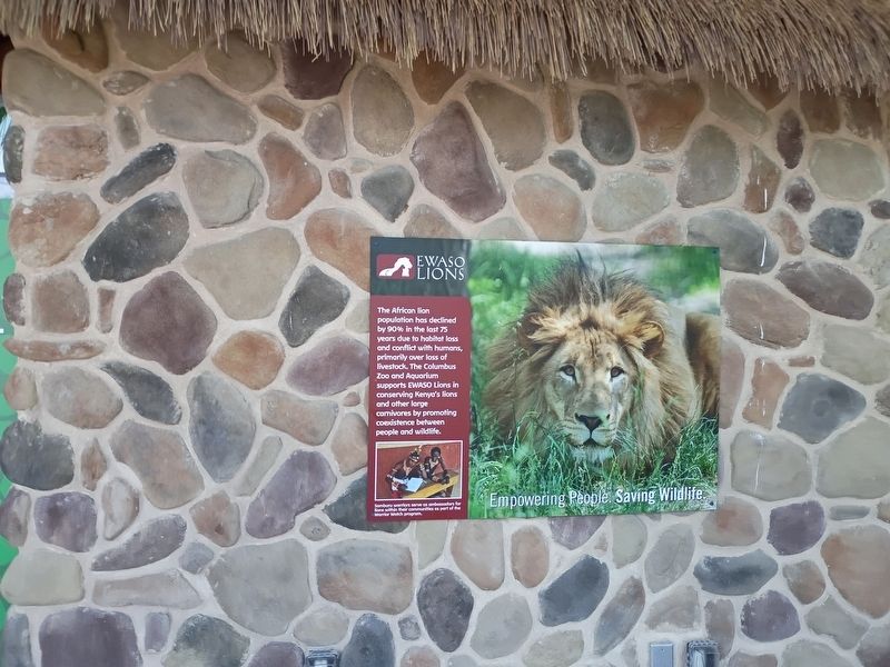 Ewaso Lions Marker. Click for full size. Ewaso Lions Marker image. Click for full size.
