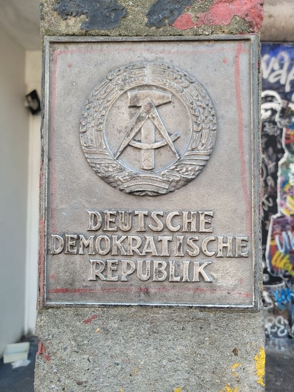 German Democratic Republic Plaque. Click for full size. German Democratic Republic Plaque image. Click for full size.