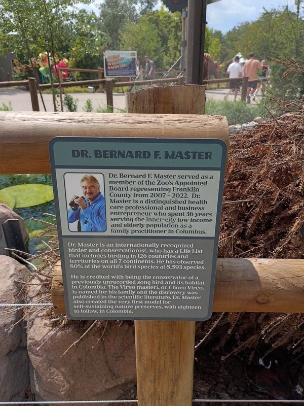 Dr. Bernard F. Master Marker. Click for full size. Dr. Bernard F. Master Marker image. Click for full size.