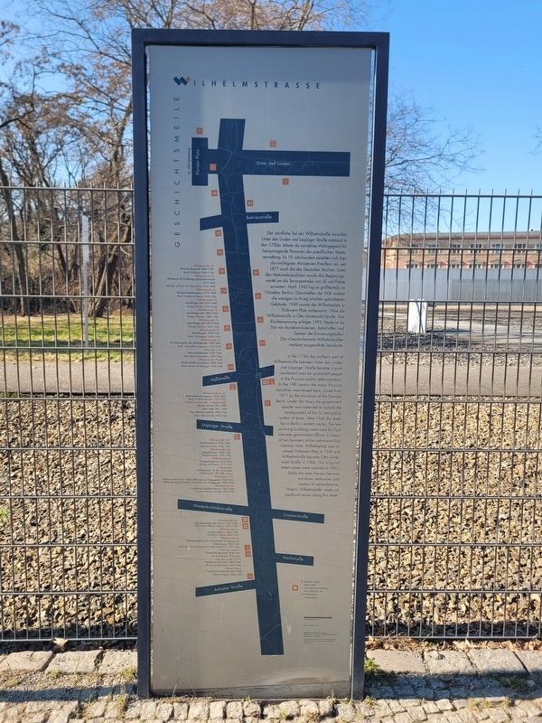 History of Berlin�s Government Quarter Marker image. Click for full size.