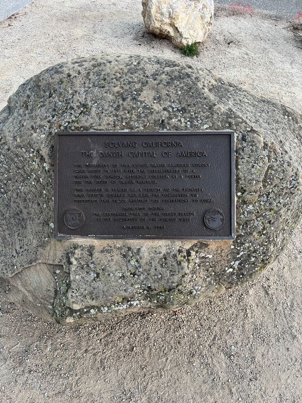 Solvang, California Marker. Click for full size. Solvang, California Marker image. Click for full size.