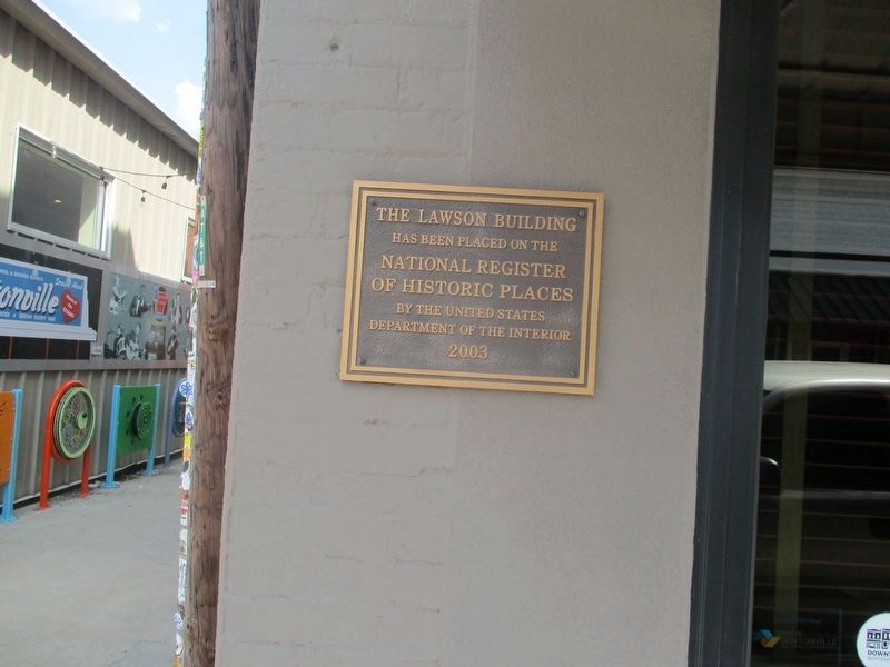 The Lawson Building Marker image. Click for full size.