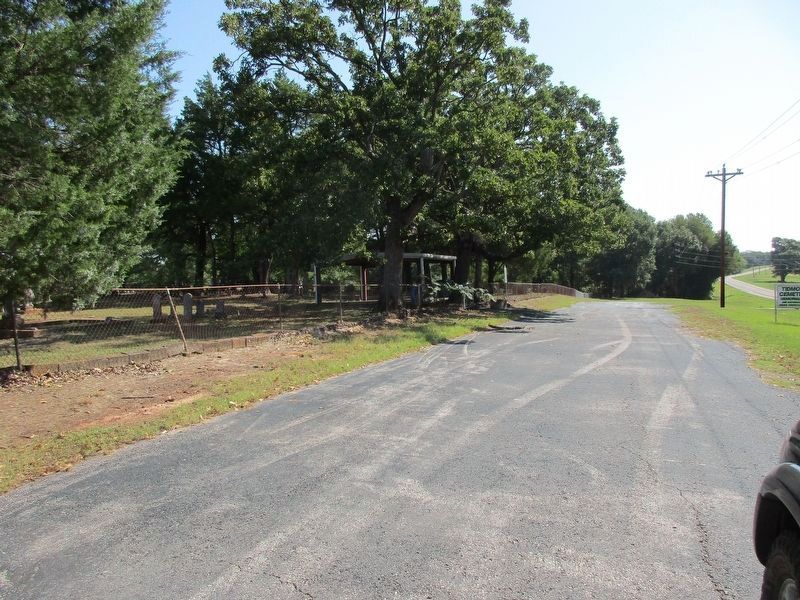 Tidmore Cemetery Marker. Click for full size. Tidmore Cemetery Marker image. Click for full size.