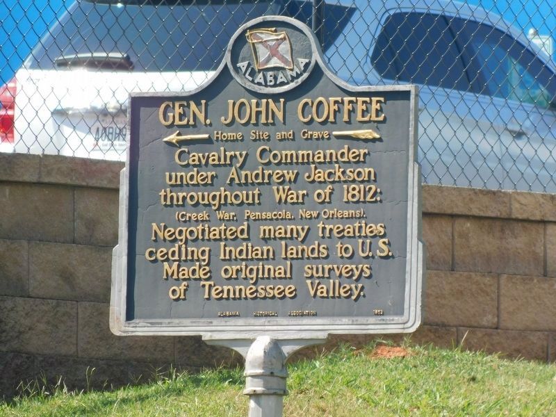 General John Coffee Marker image. Click for full size.
