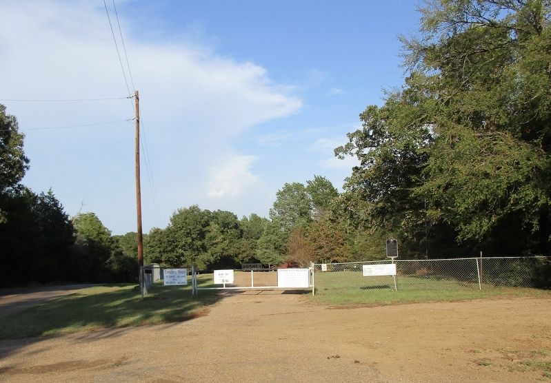 Goshen Cemetery and marker. Click for full size. Goshen Cemetery and marker image. Click for full size.