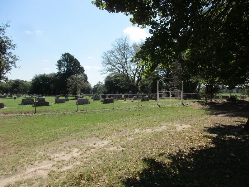 Meredith Campground cemetery. Click for full size. Meredith Campground cemetery image. Click for full size.