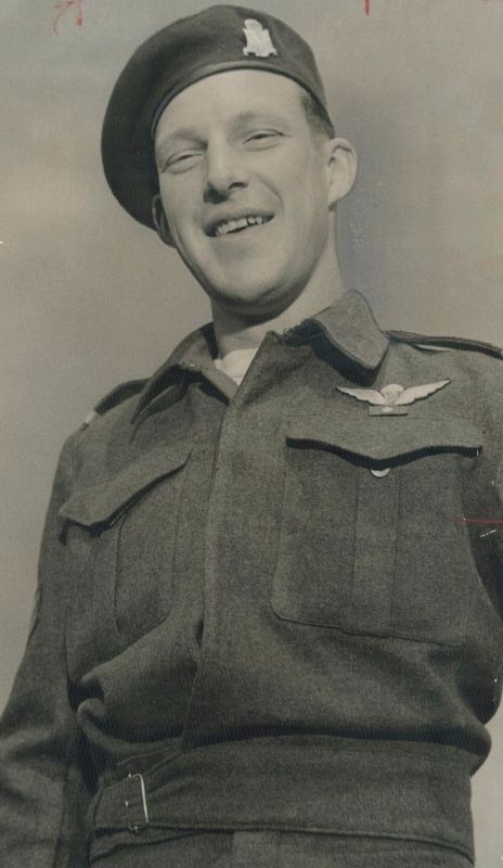 Corporal F. G. Topham, V.C., in 1945. Click for full size. Corporal F. G. Topham, V.C., in 1945 image. Click for full size.