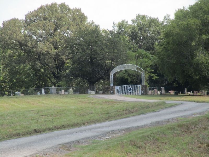Noonday Cemetery. Click for full size. Noonday Cemetery image. Click for full size.