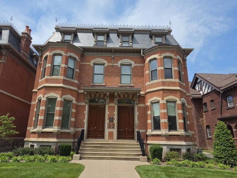One of two Second Empire style Townhomes built in the Erie Extension Canal bed. Click for full size. One of two Second Empire style Townhomes built in the Erie Extension Canal bed image. Click for full size.