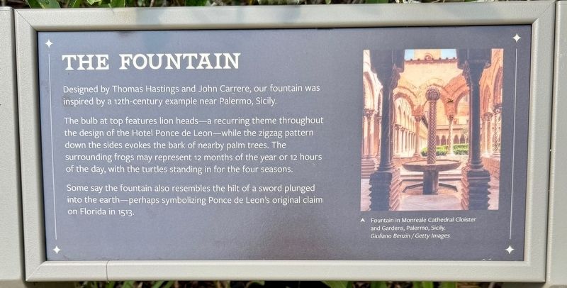 The Fountain Marker. Click for full size. The Fountain Marker image. Click for full size.