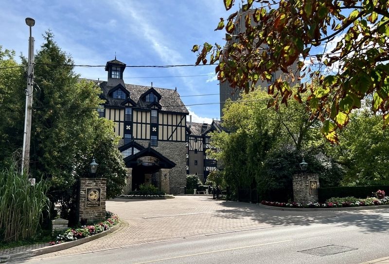 Entrance to �The Old Mill� Restaurant and Spa image. Click for full size.
