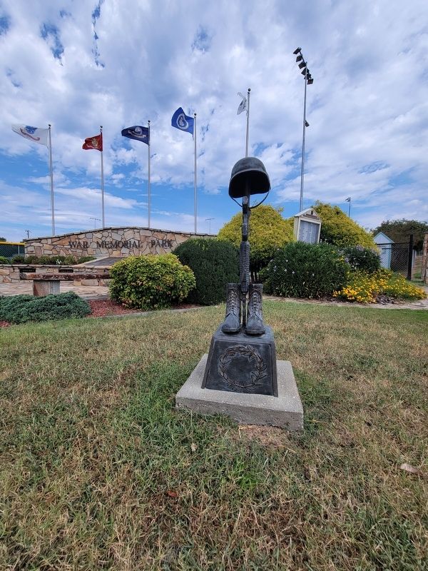 War Memorial Park Marker. Click for full size. War Memorial Park Marker image. Click for full size.