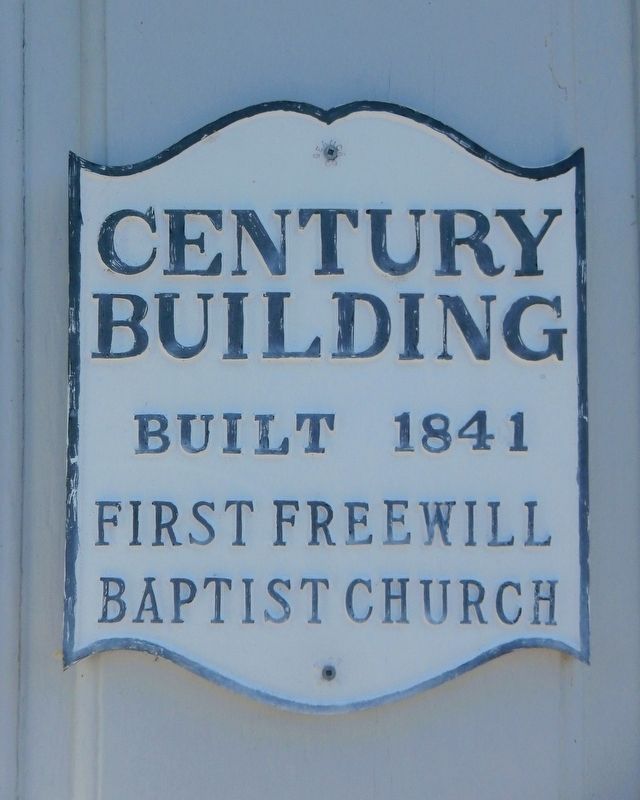 Century Building Marker. Click for full size. Century Building Marker image. Click for full size.