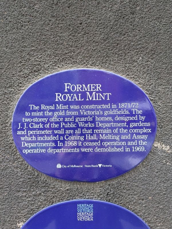 Former Royal Mint Marker. Click for full size. Former Royal Mint Marker image. Click for full size.