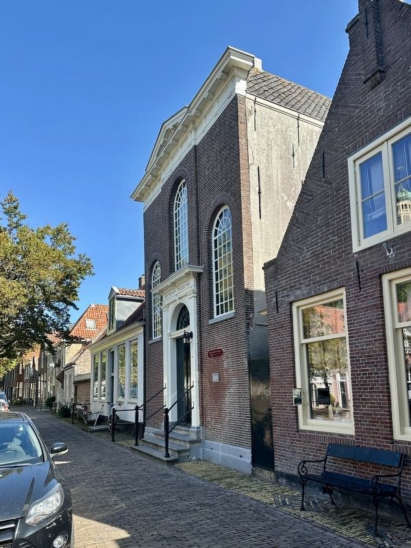 Synagoge / Synagogue Marker - wide view image. Click for full size.