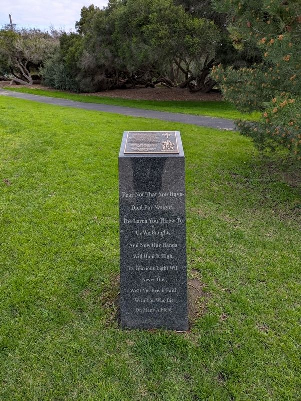 100th Anniversary of Legacy - Front of Marker. Click for full size. 100th Anniversary of Legacy - Front of Marker image. Click for full size.