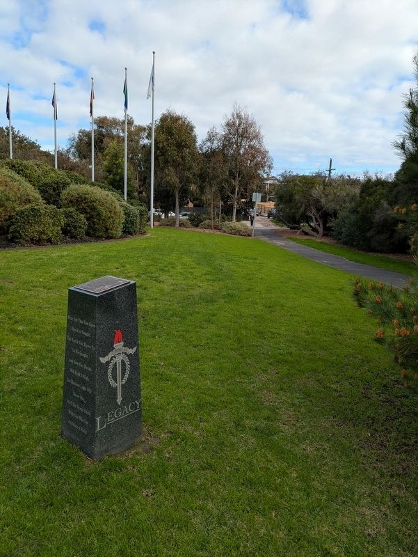 100th Anniversary of Legacy Marker in Beauty Park. Click for full size. 100th Anniversary of Legacy Marker in Beauty Park image. Click for full size.