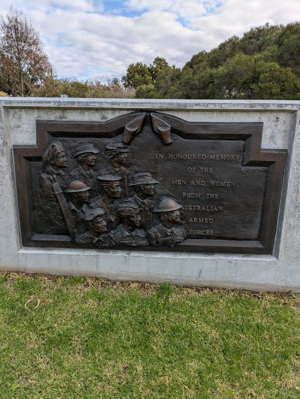 Frankston War Memorial Marker image. Click for full size.