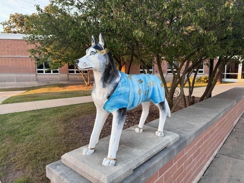 Nearby Greek Huskie Statue (Toga). Click for full size. Nearby Greek Huskie Statue (Toga) image. Click for full size.